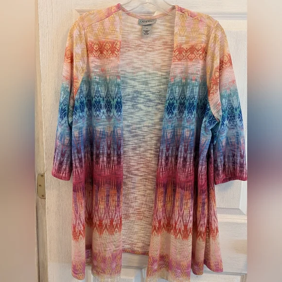 Lightweight Multi Color Cardigan - Picture 5 of 5